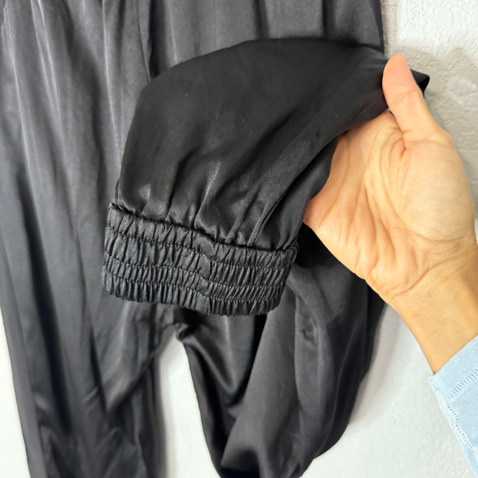 Kes Silk Jogger Pants Black Size Small — image 4 of 8